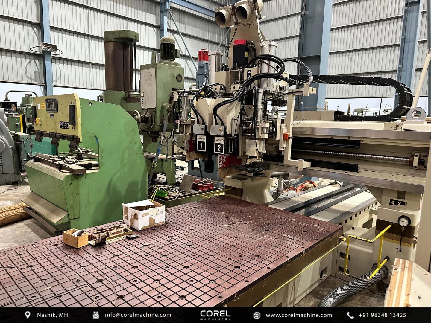 Used ANDERSON CNC ROUTER — Vertical Machining Centers