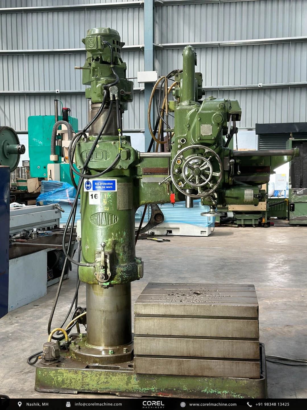 Used ASQUITH ODI RADIAL DRILL — Drills