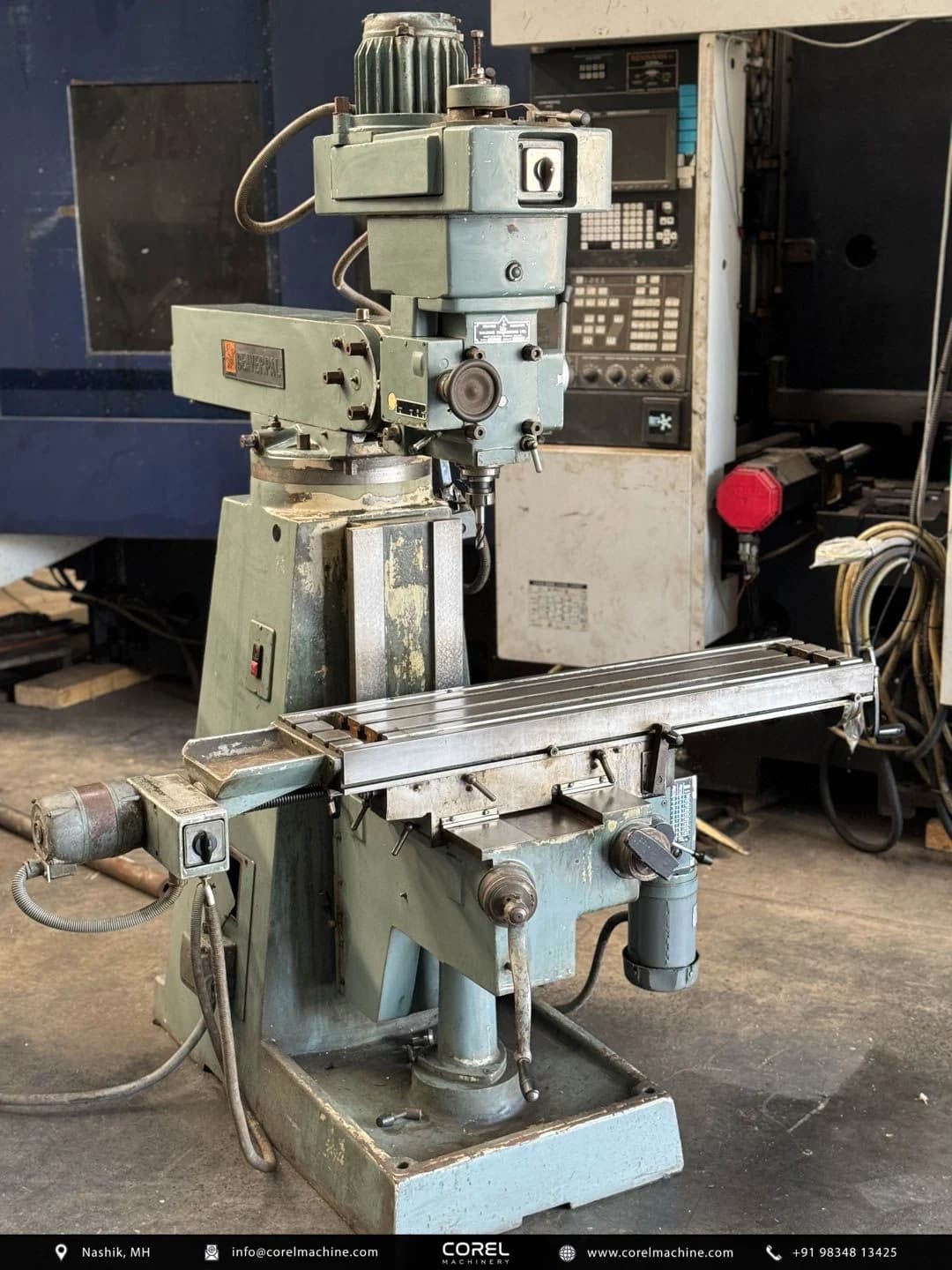 Used BEAVERMILL PAL TURRET MILLING MACHINE — Milling Machines