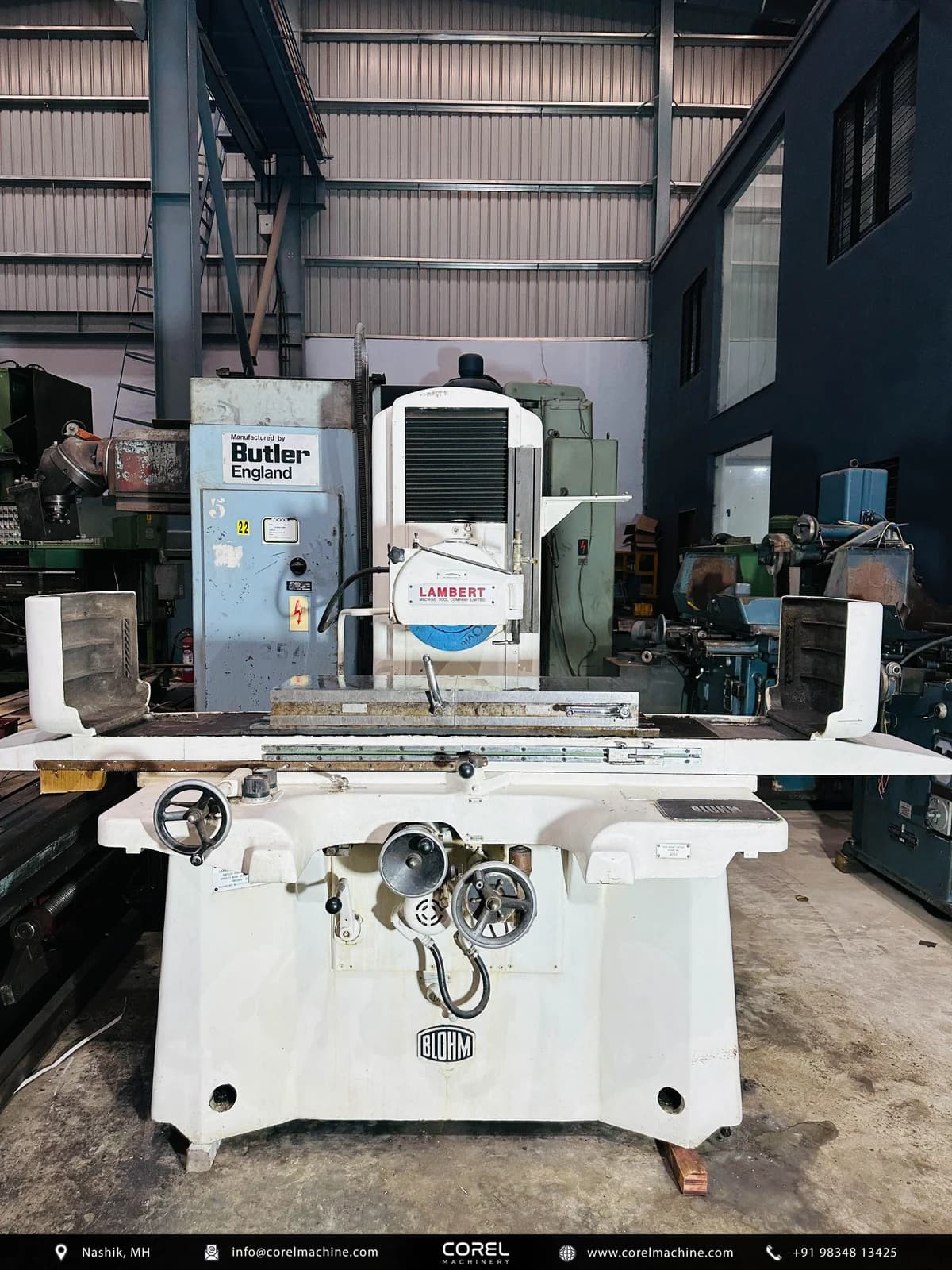 Used BLOHM 900x300 HYDRAULIC SURFACE GRINDER — Surface Grinders