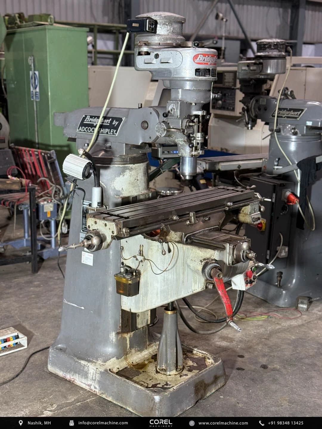 Used BRIDGEPORT M1TR TURRET DRO MILLING MACHINE — Milling Machines