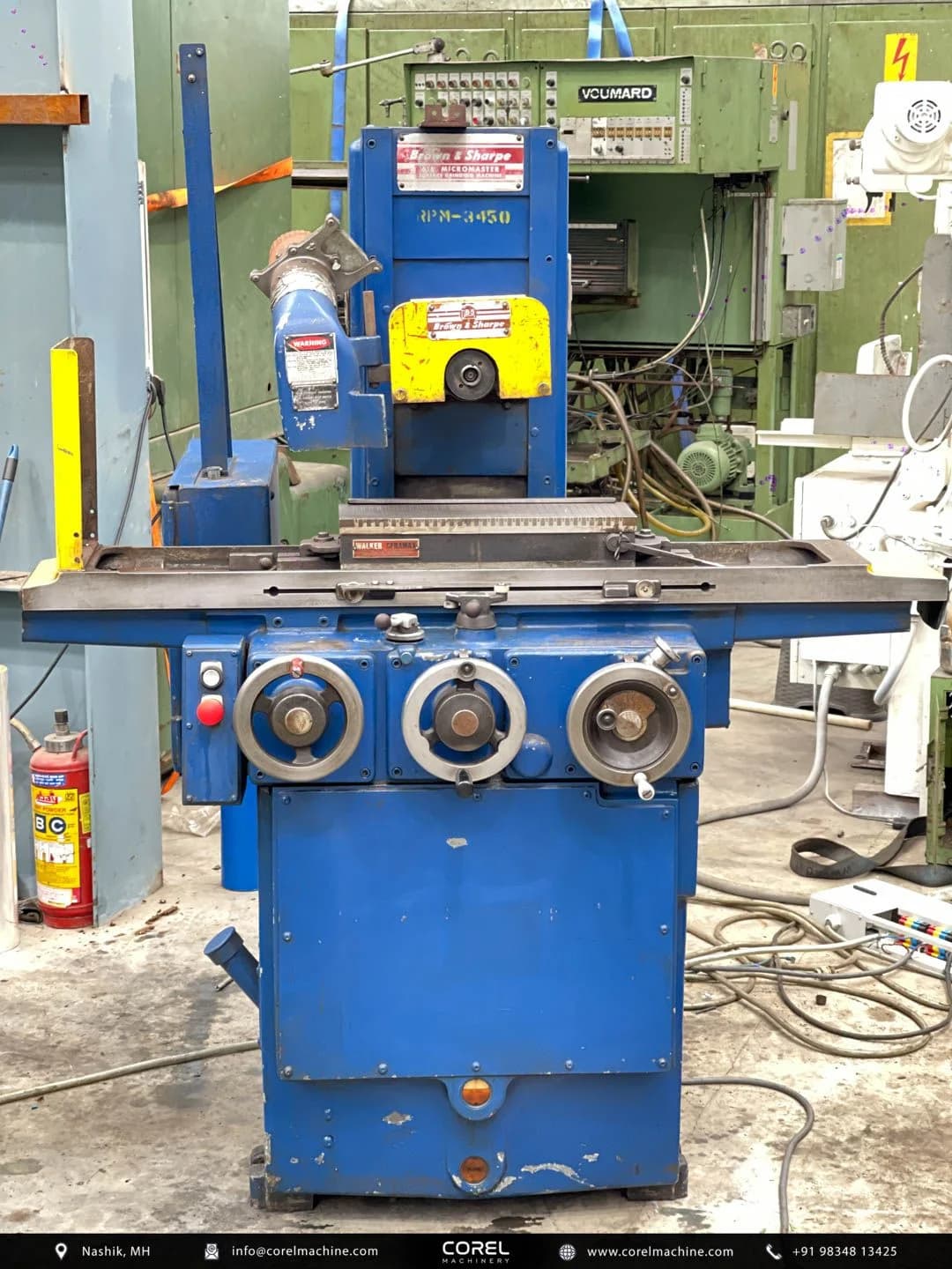Used BROWN & SHARPE SURFACE GRINDER — Surface Grinders