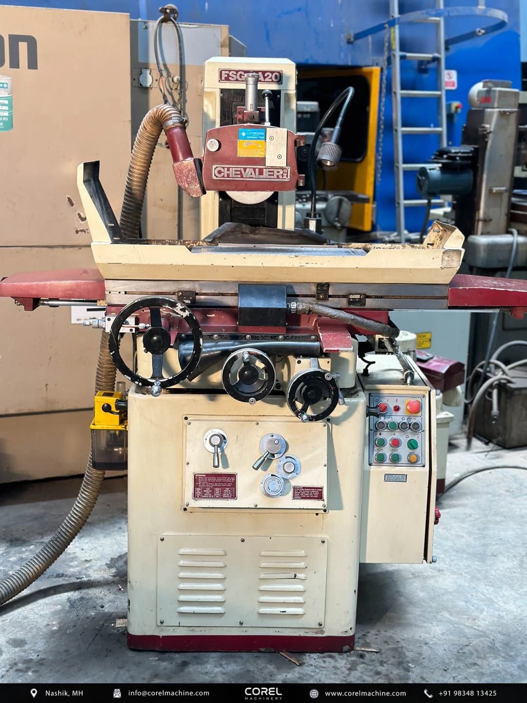 Used CHEVALIER FSG-3A20 SURFACE GRINDER — Surface Grinders