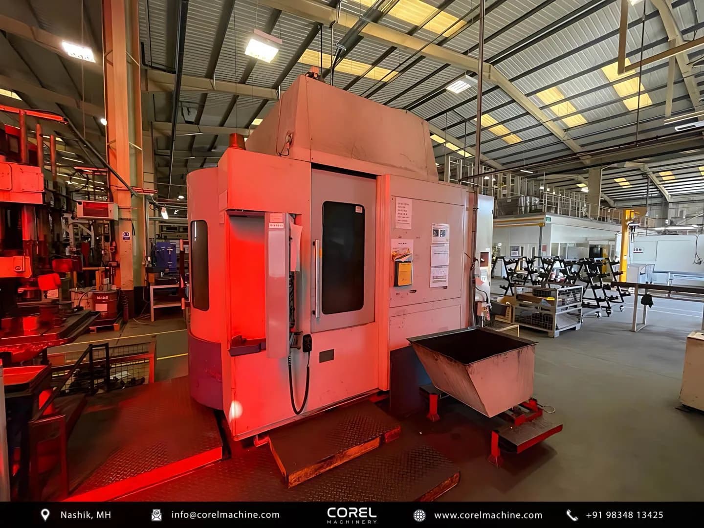 Used DAHLIH DMV 800 TWIN PALLET VMC — Vertical Machining Centers