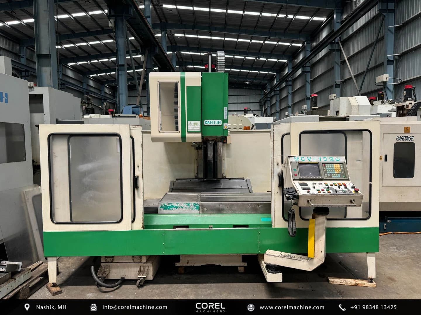 Used DAHLIH MCV 1020 VMC — Vertical Machining Centers