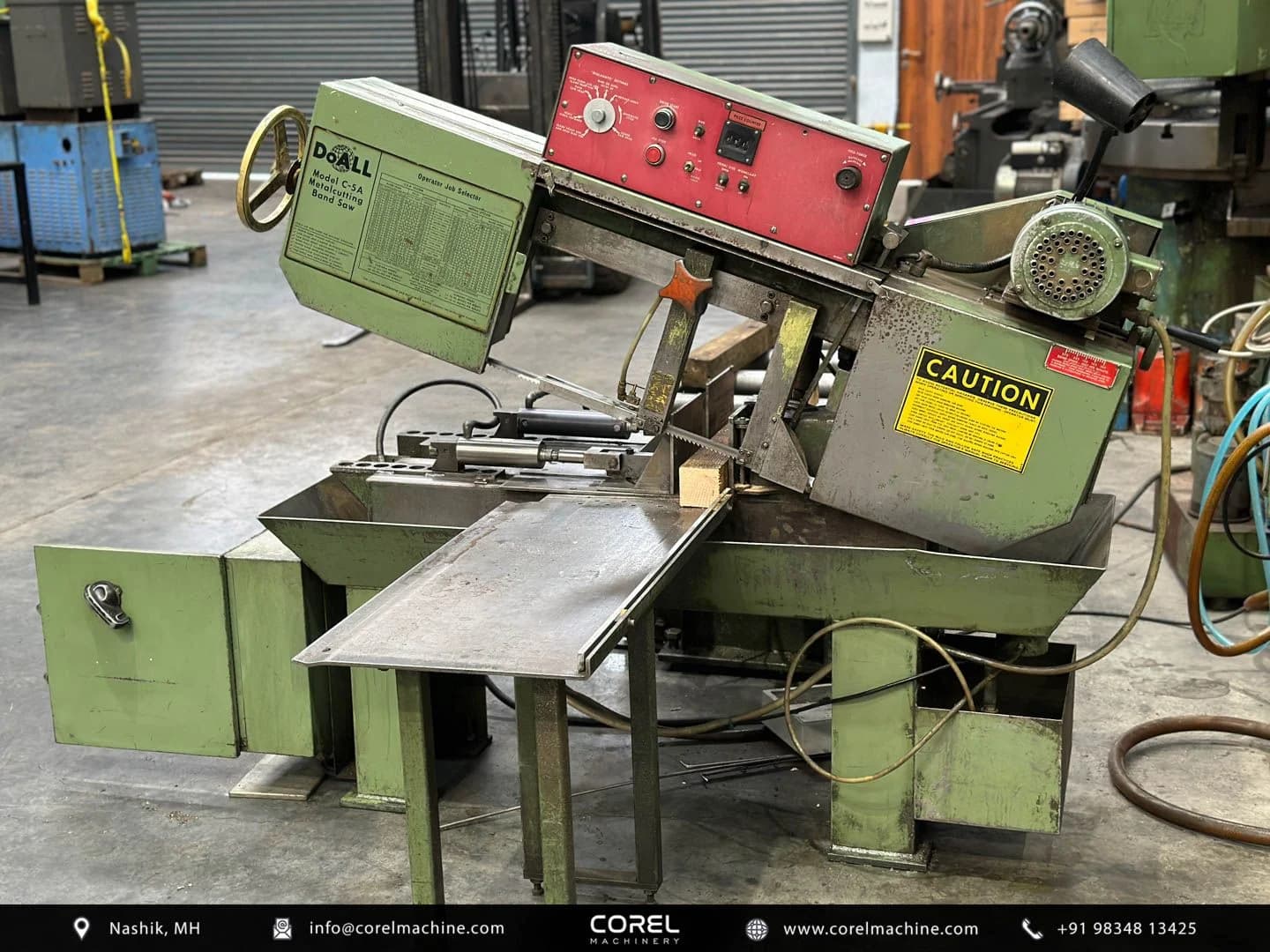 Used DoALL 250 MM AUTOMATIC BANDSAW — Bandsaws