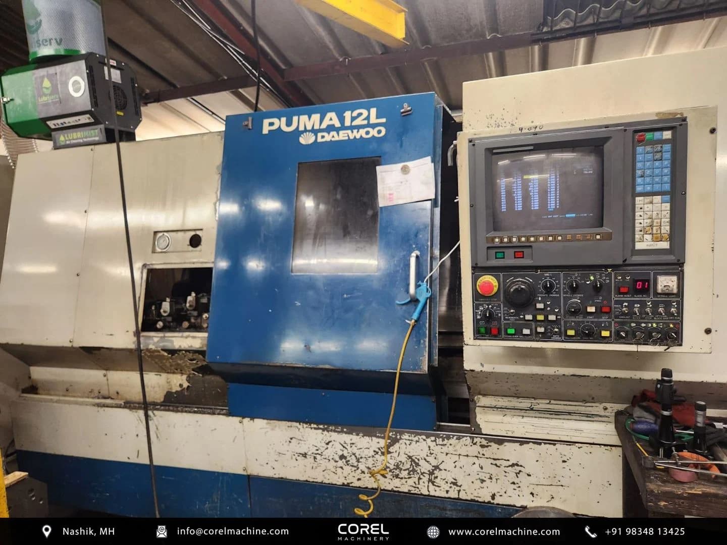 Used DAEWOO PUMA 12LB CNC LATHE (2 OFF) — CNC Turning Centers