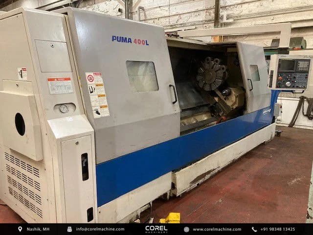Used DAEWOO DOOSAN PUMA 400LB CNC LATHE — CNC Turning Centers