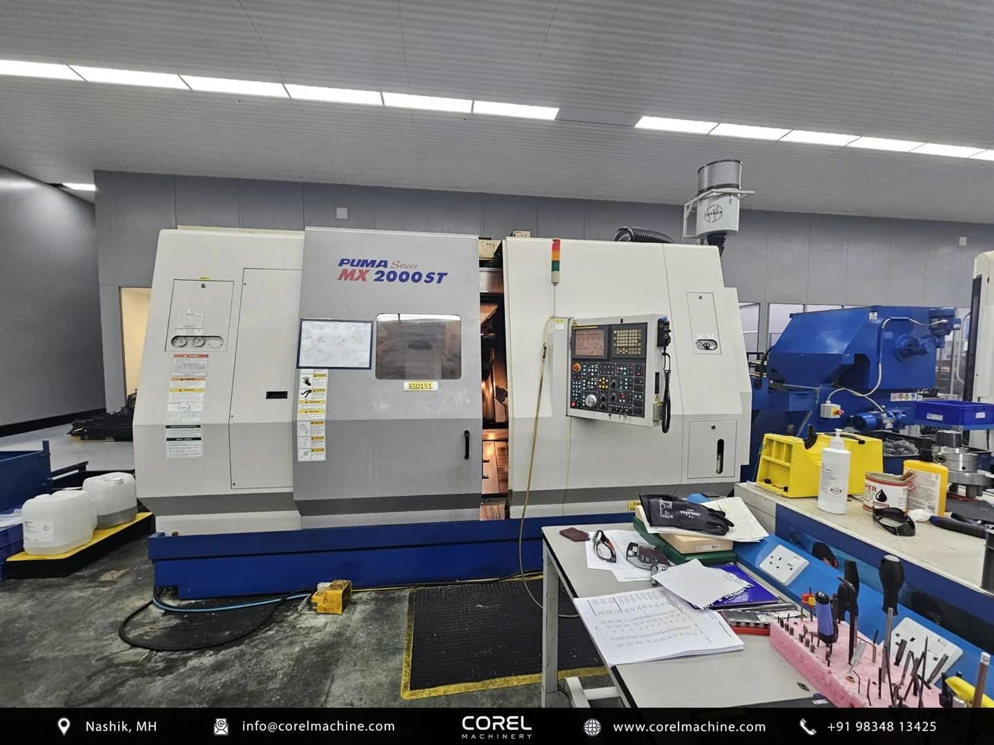 Used DAEWOO DOOSAN PUMA MX2000ST CNC MILL TURN — CNC Turning Centers