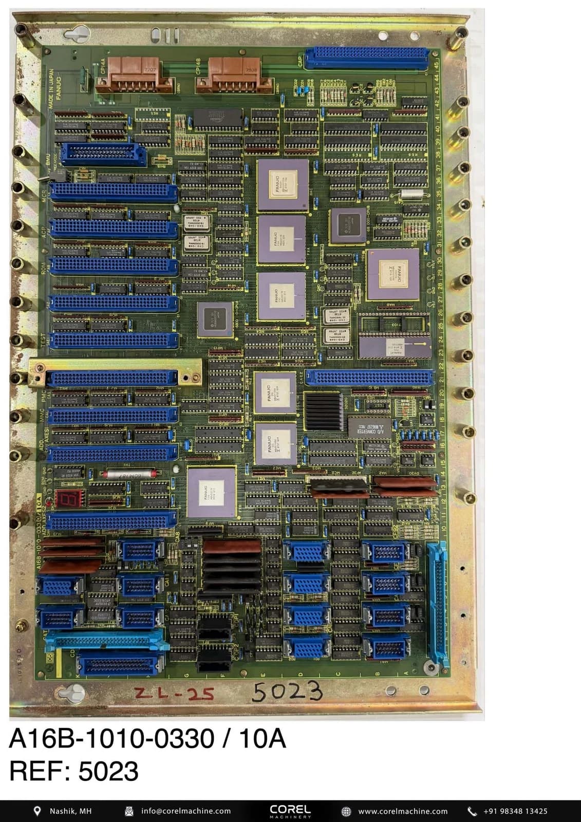 Used FANUC A16B-1010-0330 / 10A — Spares