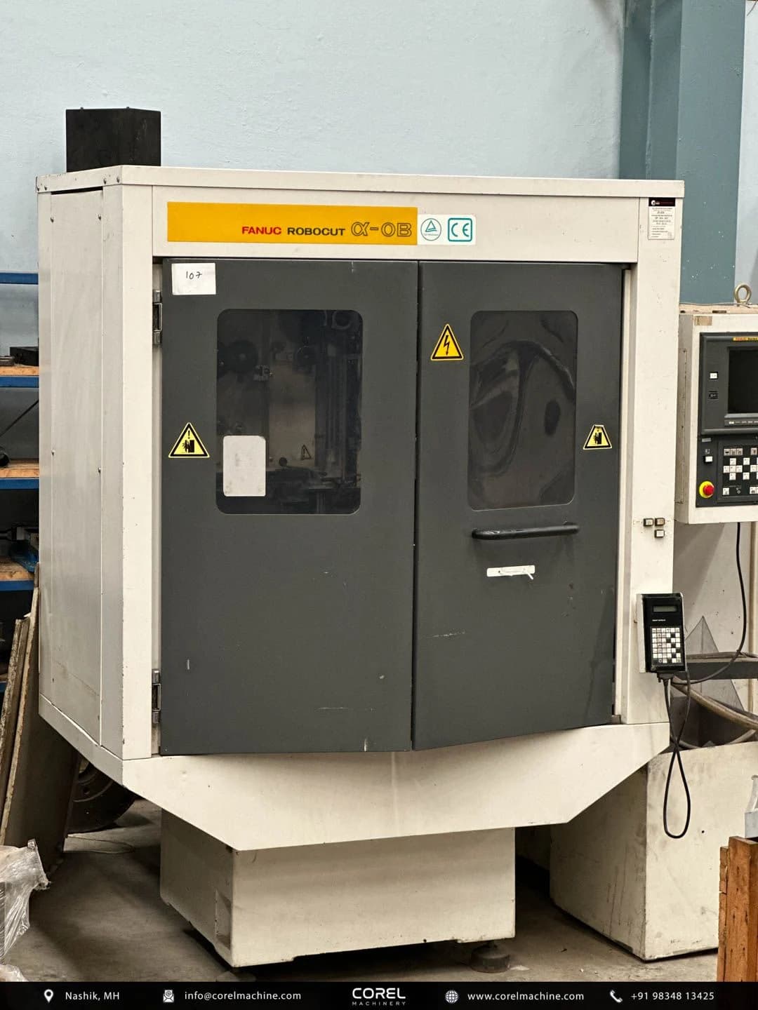 Used FANUC ROBOCUT ALPHA-0B WIRE EDM — Wire Cut / EDM