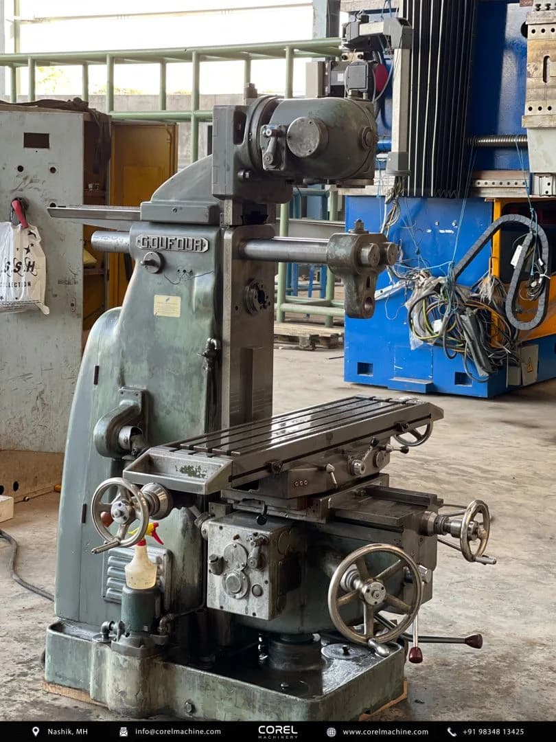 Used G.DUFOUR VERTICAL/HORIZONTAL UNIVERSAL MILL — Milling Machines