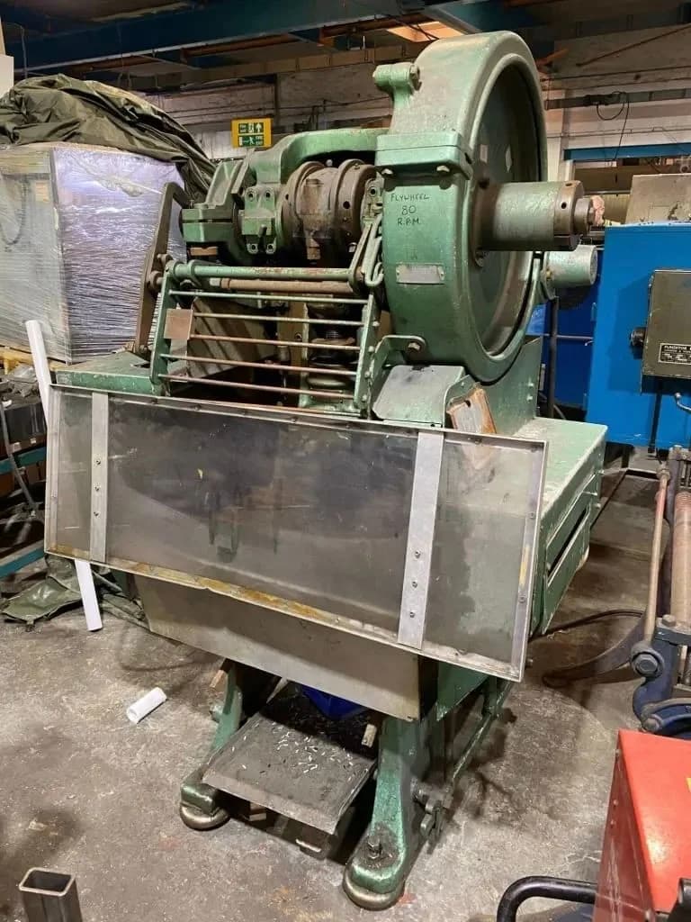 Used GORDON MASON EDWARDS 25 TON VERTICAL POWER PRESS — Press