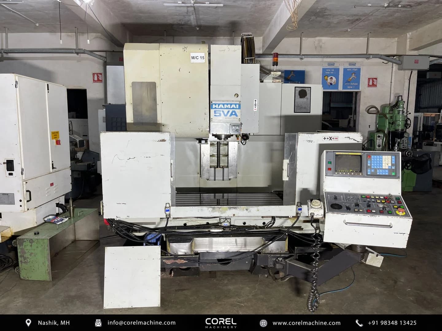 Used HAMAI (JAPAN) 5VA VMC — Vertical Machining Centers