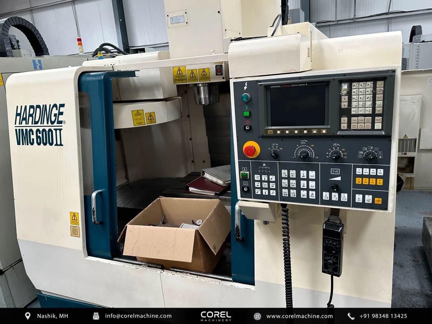 Used HARDINGE 600 II VMC — Vertical Machining Centers