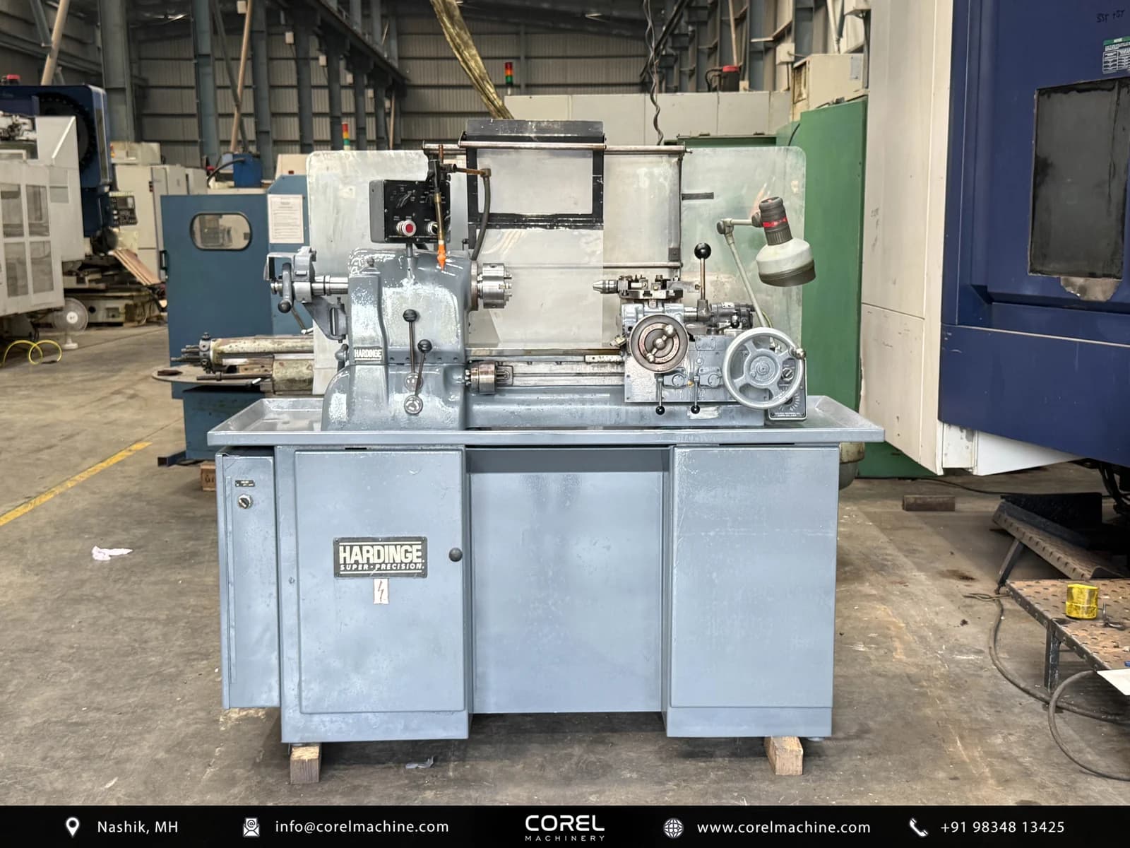 Used HARDINGE HC3 SUPER PRECISION LATHE — Lathes