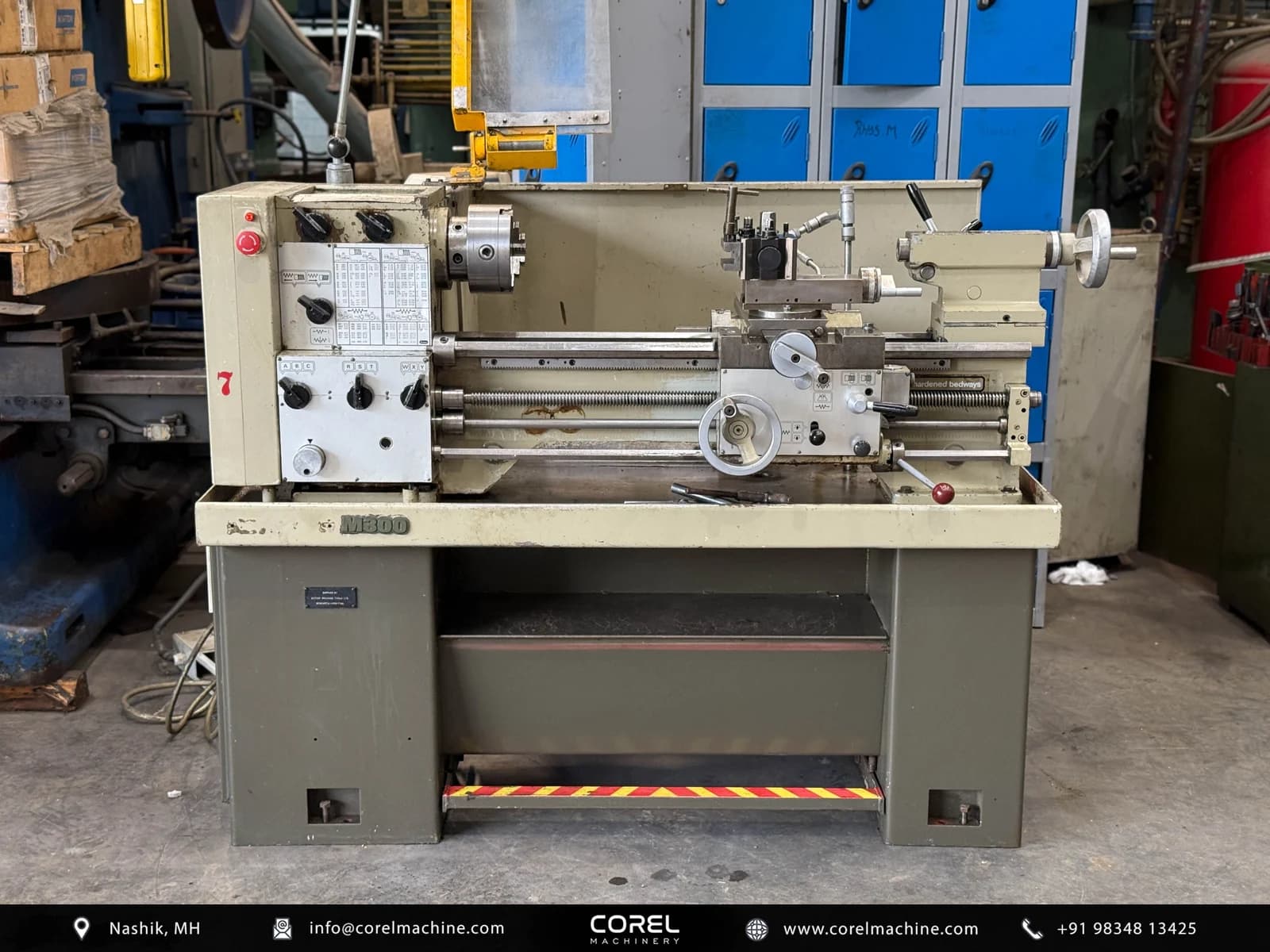 Used HARRISON M300 GEARED LATHE — Lathes