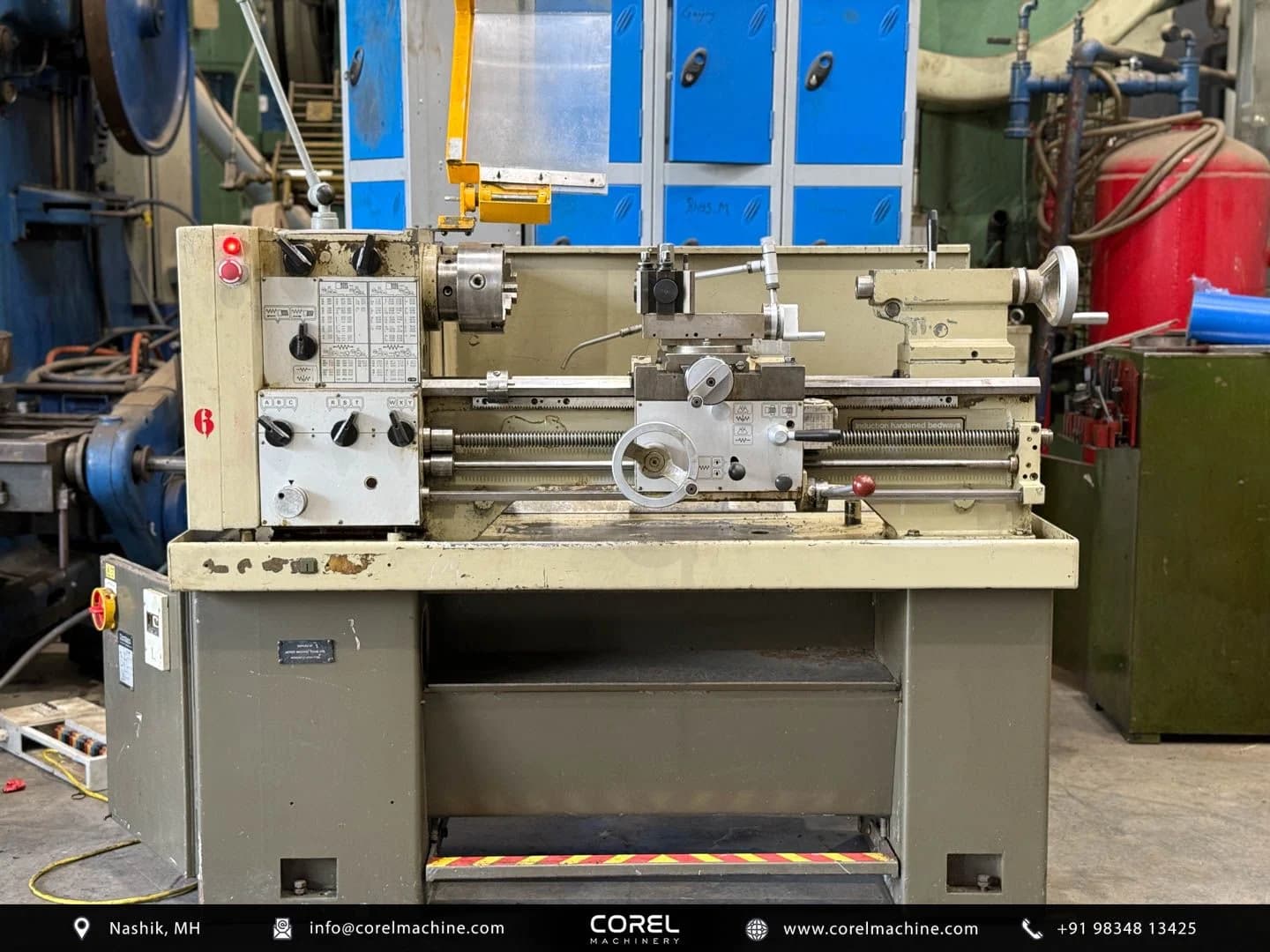 Used HARRISON M300 GEARED LATHE — Lathes