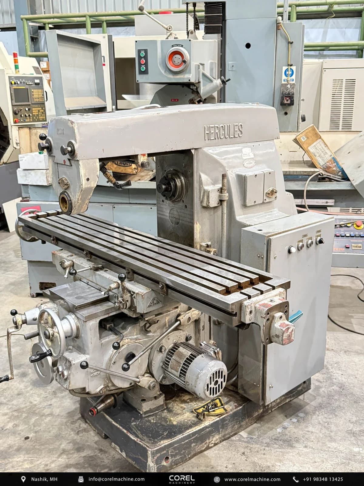 Used HERCULES 3P HORIZONTAL MILLING — Milling Machines