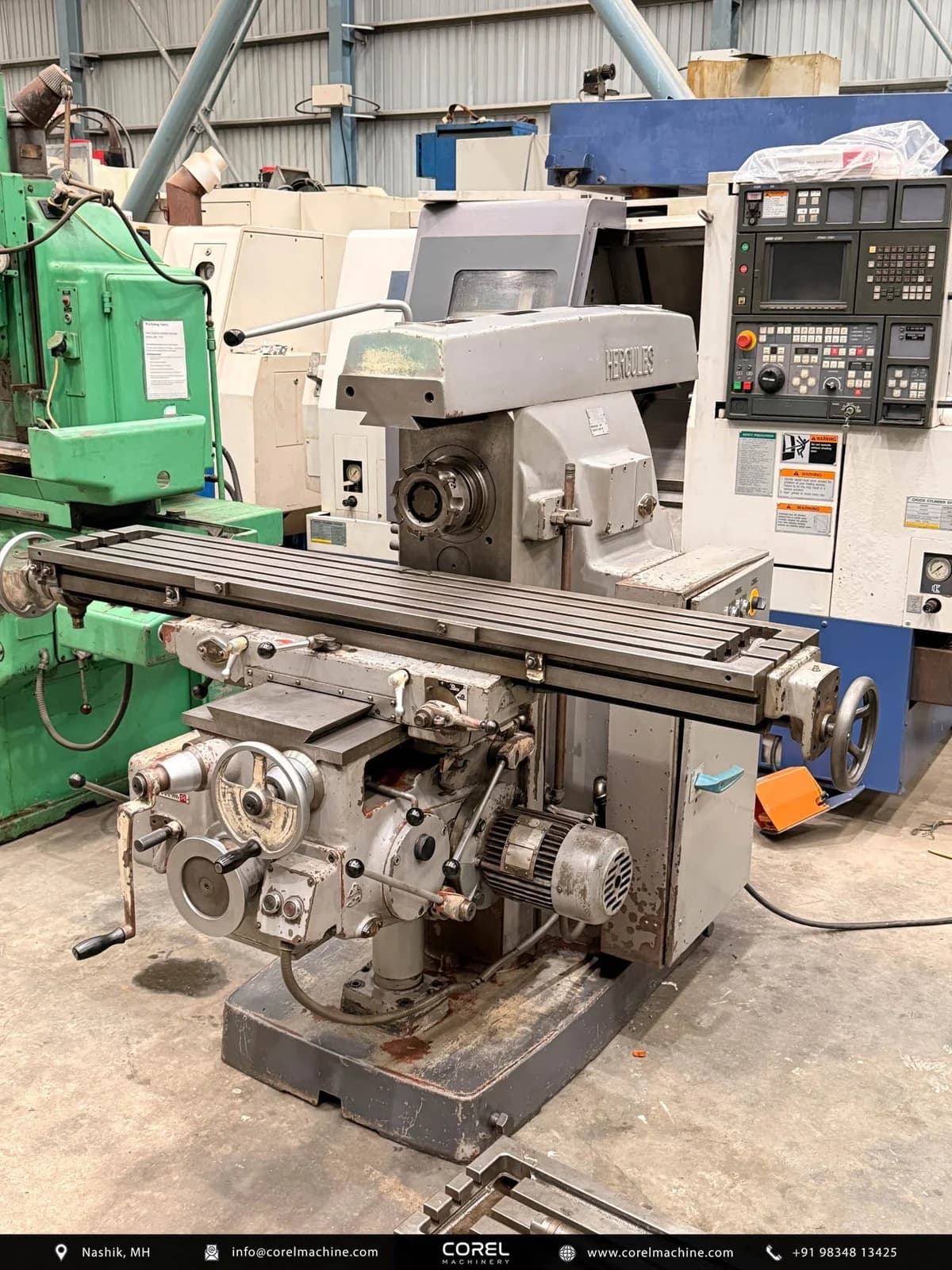 Used HERCULES 3P HORIZONTAL MILLING — Milling Machines