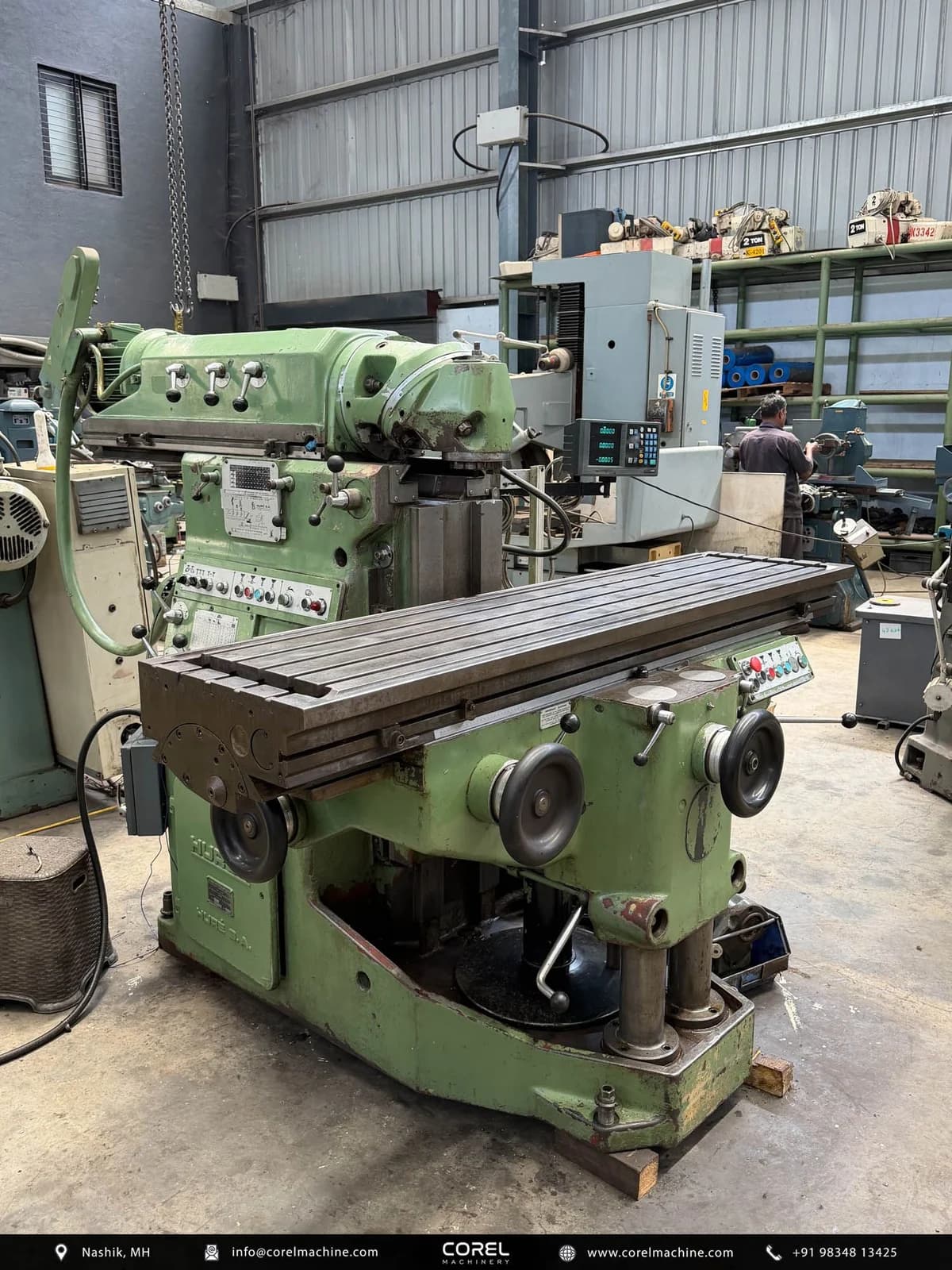 Used HURON MU6 UNIVERSAL MILLING MACHINE — Milling Machines
