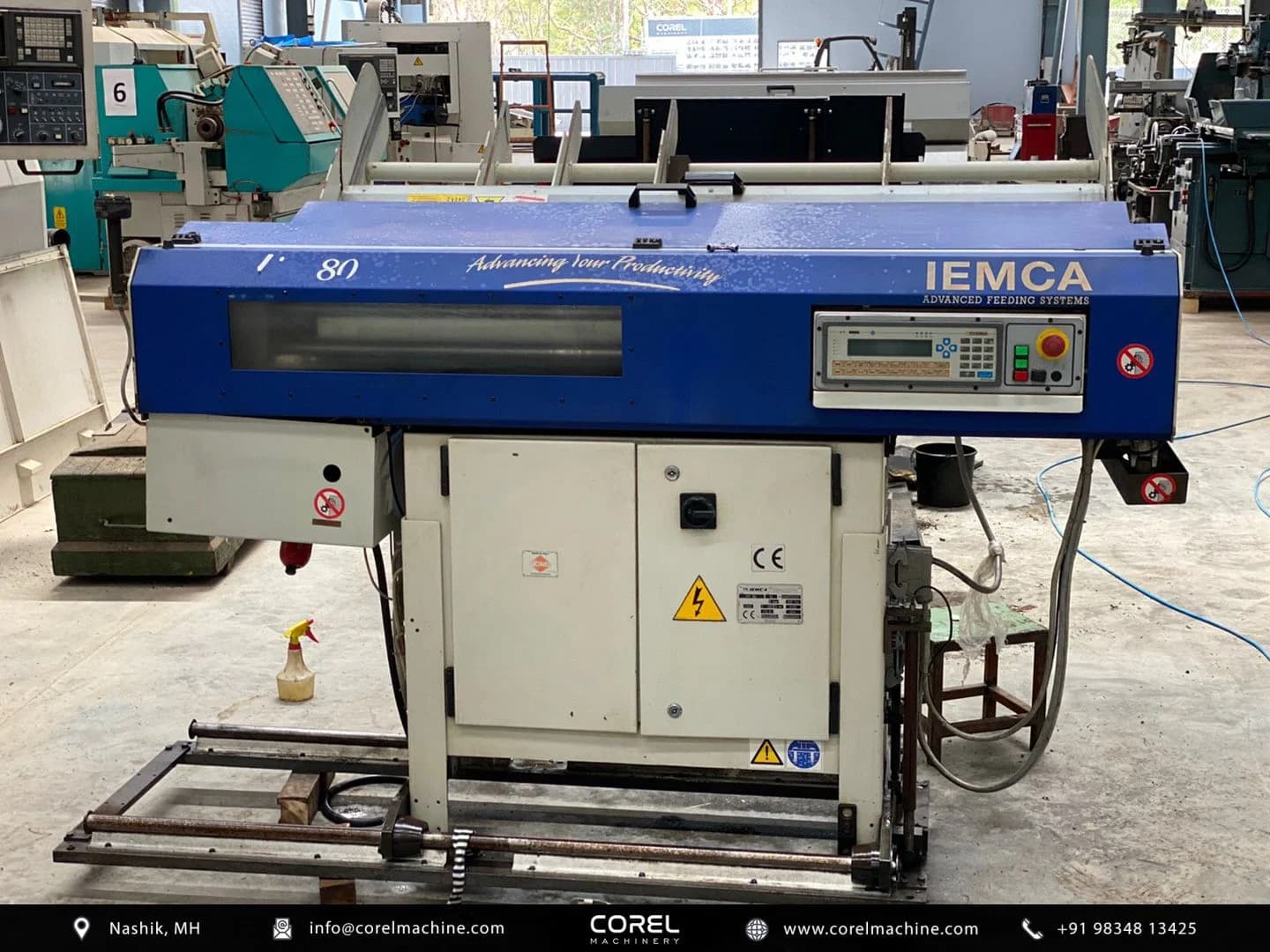 Used IEMCA VIP 80 BARFEED — Miscellaneous