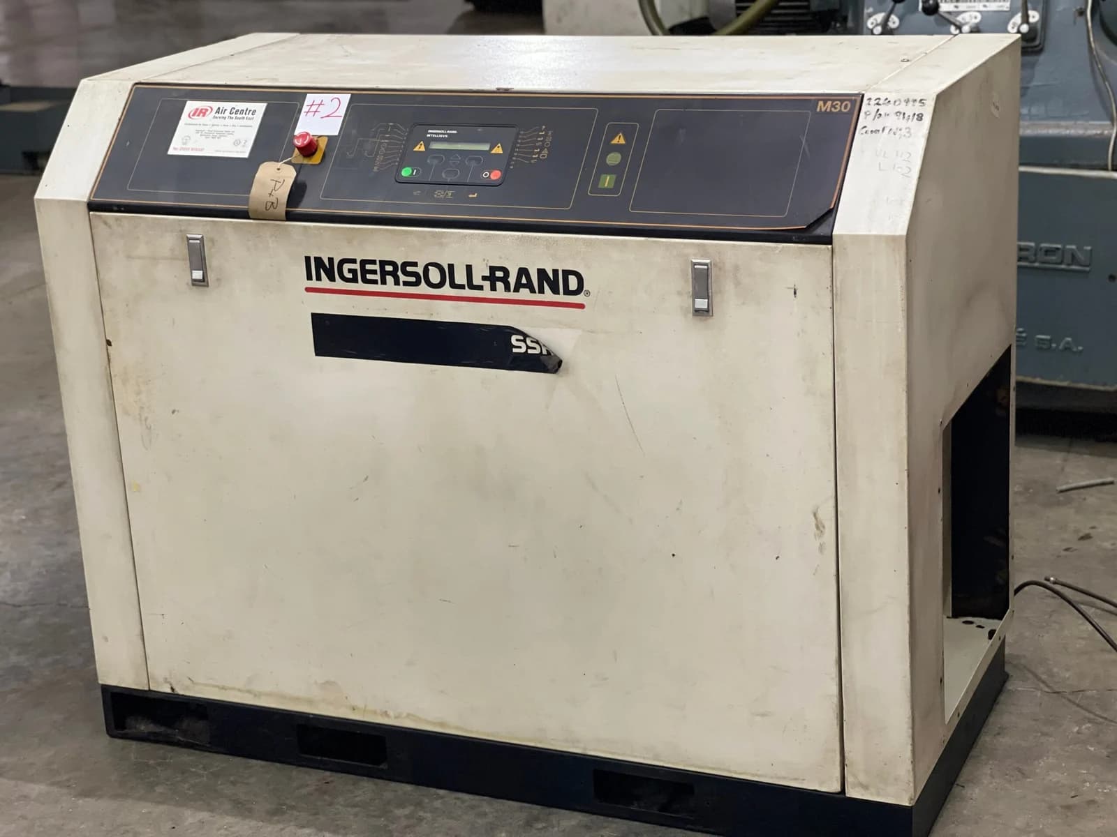 Used INGERSOLL RAND SSR ML 30 AIR COMPRESSOR (2 OFF) — Miscellaneous
