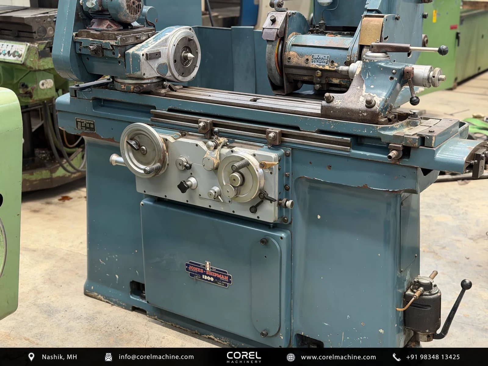 Used JONES SHIPMAN 1300 UNIVERSAL CYLINDRICAL GRINDER — Cylindrical Grinders