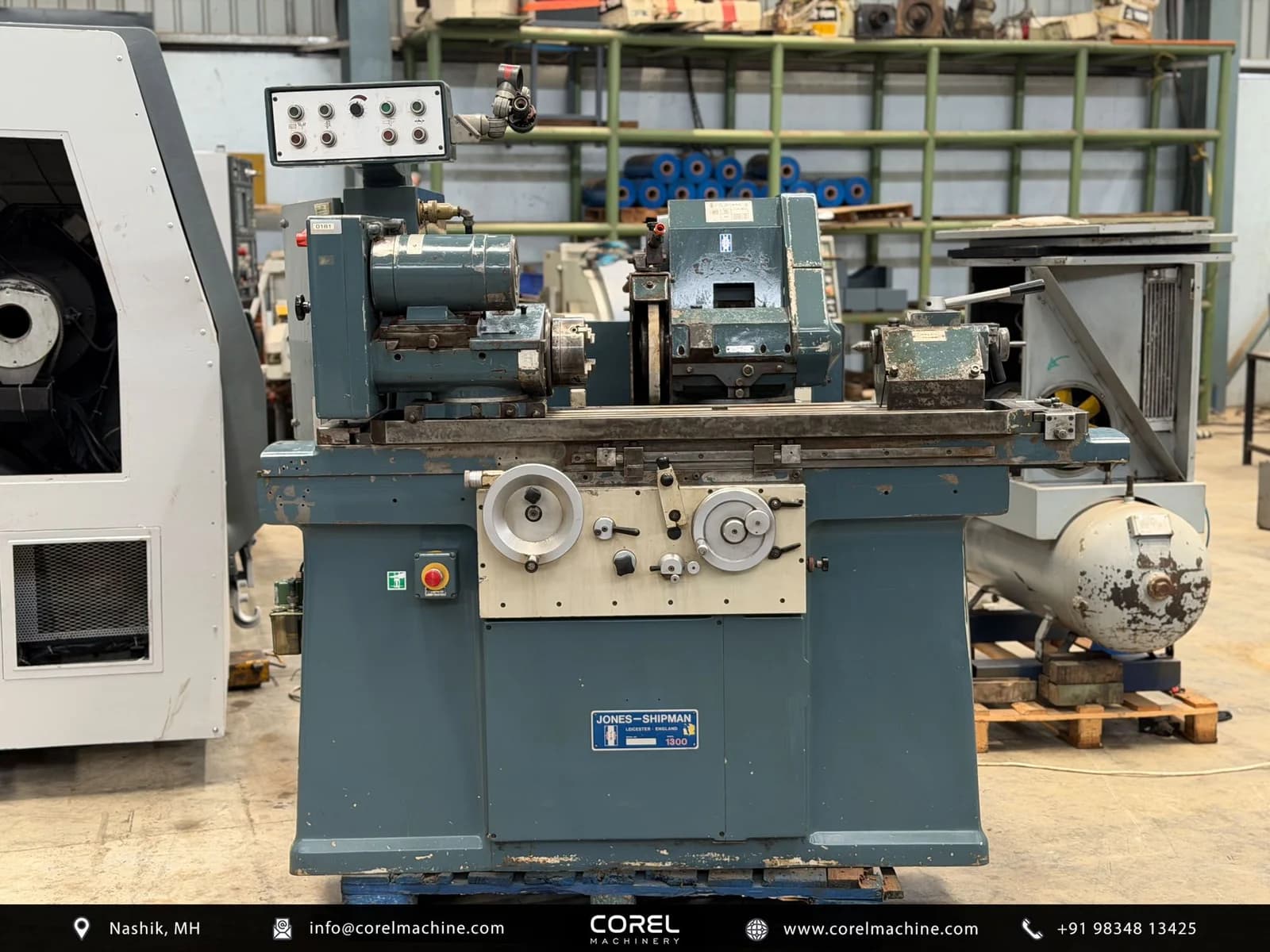 Used JONES SHIPMAN 1300 UNIVERSAL CYLINDRICAL GRINDER — Cylindrical Grinders