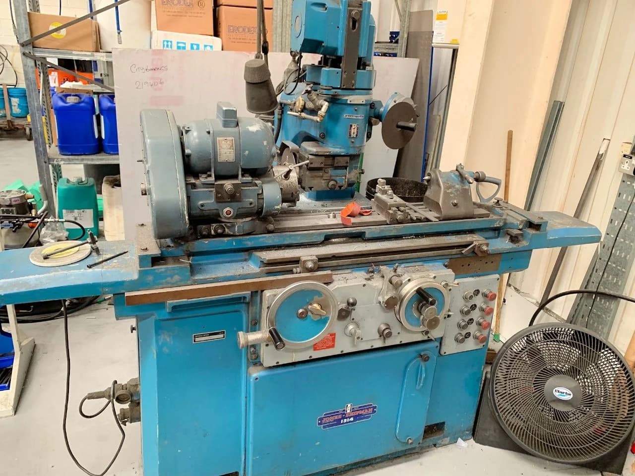 Used JONES & SHIPMAN 1314 UNIVERSAL CYLINDRICAL GRINDER — Cylindrical Grinders