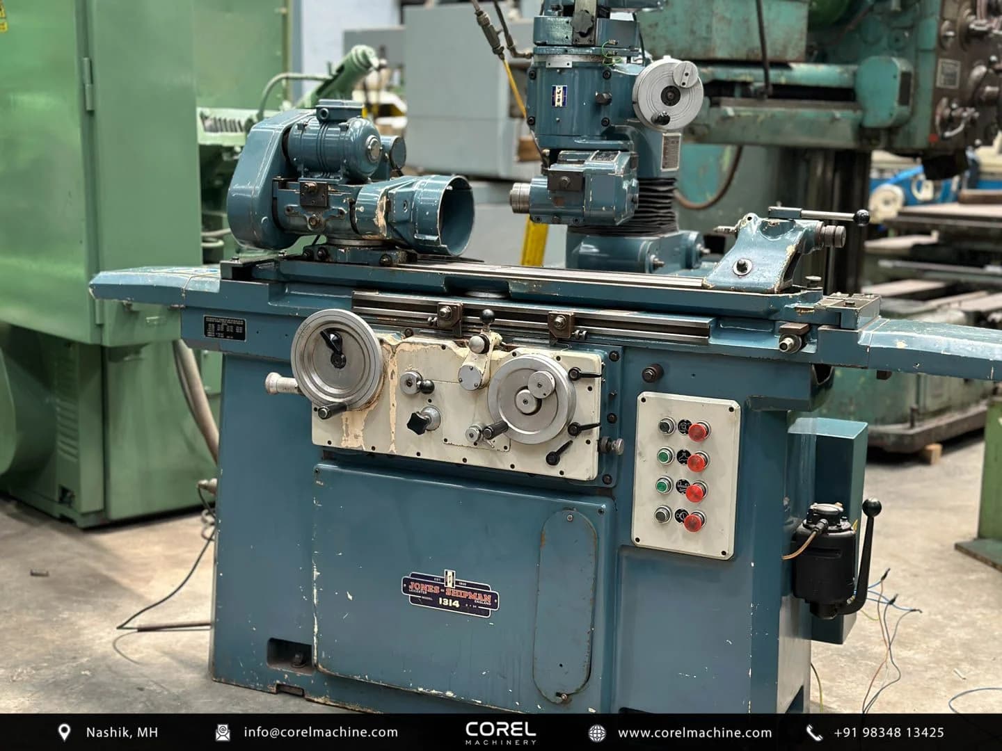 Used JONES & SHIPMAN 1314 INTERNAL CYLINDRICAL GRINDER — Cylindrical Grinders