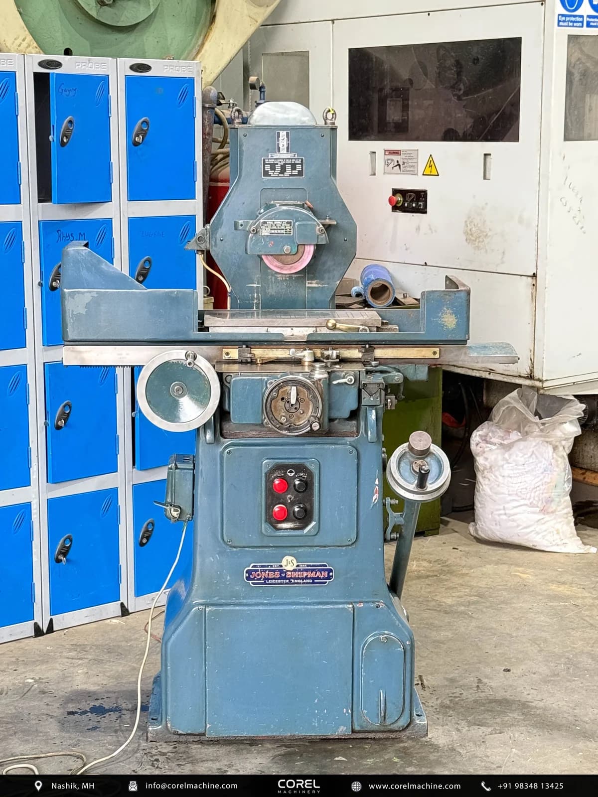 Used JONES SHIPMAN 540 SURFACE GRINDER — Surface Grinders