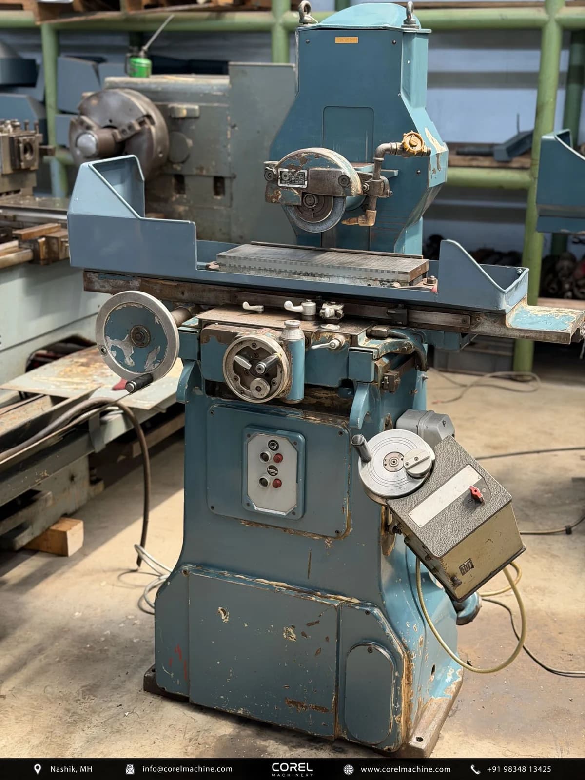 Used JONES SHIPMAN 540P SURFACE GRINDER (#248) — Surface Grinders