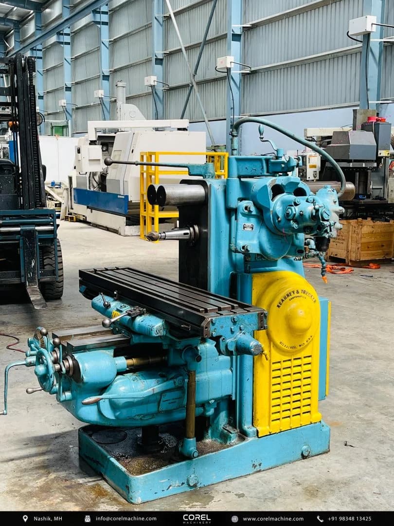 Used KEARNEY & TRECKER MILLWAUKEE NO 2 UNIVERSAL MILLING MACHINE — Milling Machines