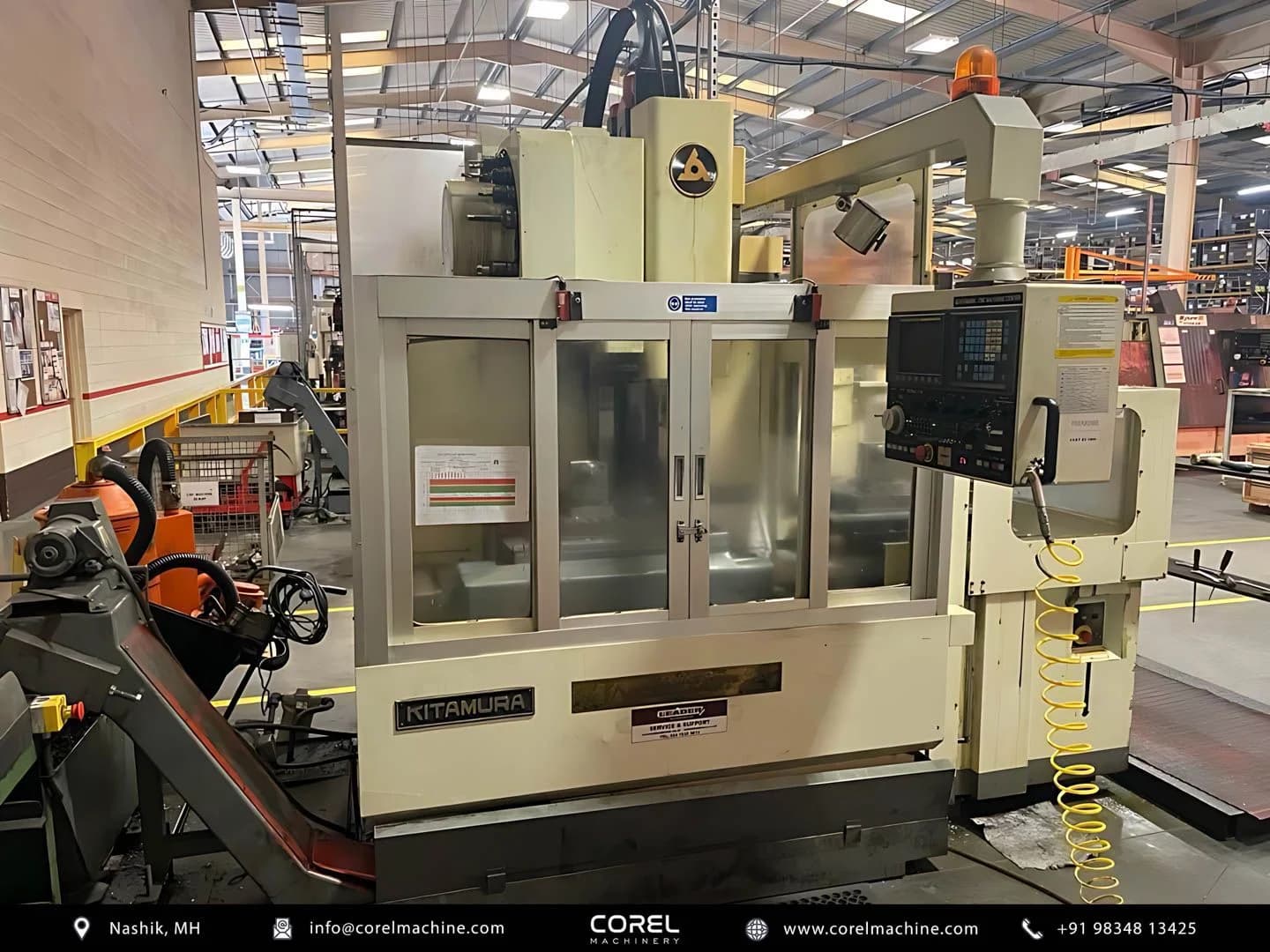 Used KITAMURA MYCENTER 2 TWIN PALLET VMC — Vertical Machining Centers