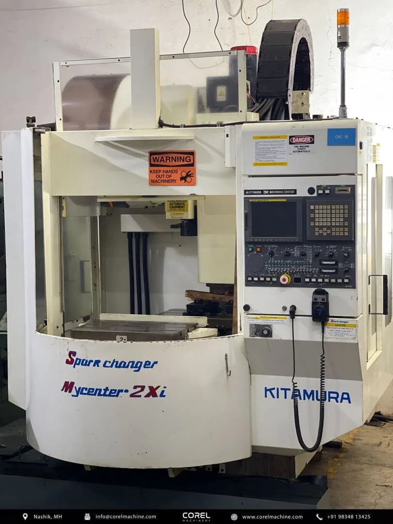 Used KITAMURA MYCENTER 2Xi TWIN PALLET VMC — Vertical Machining Centers