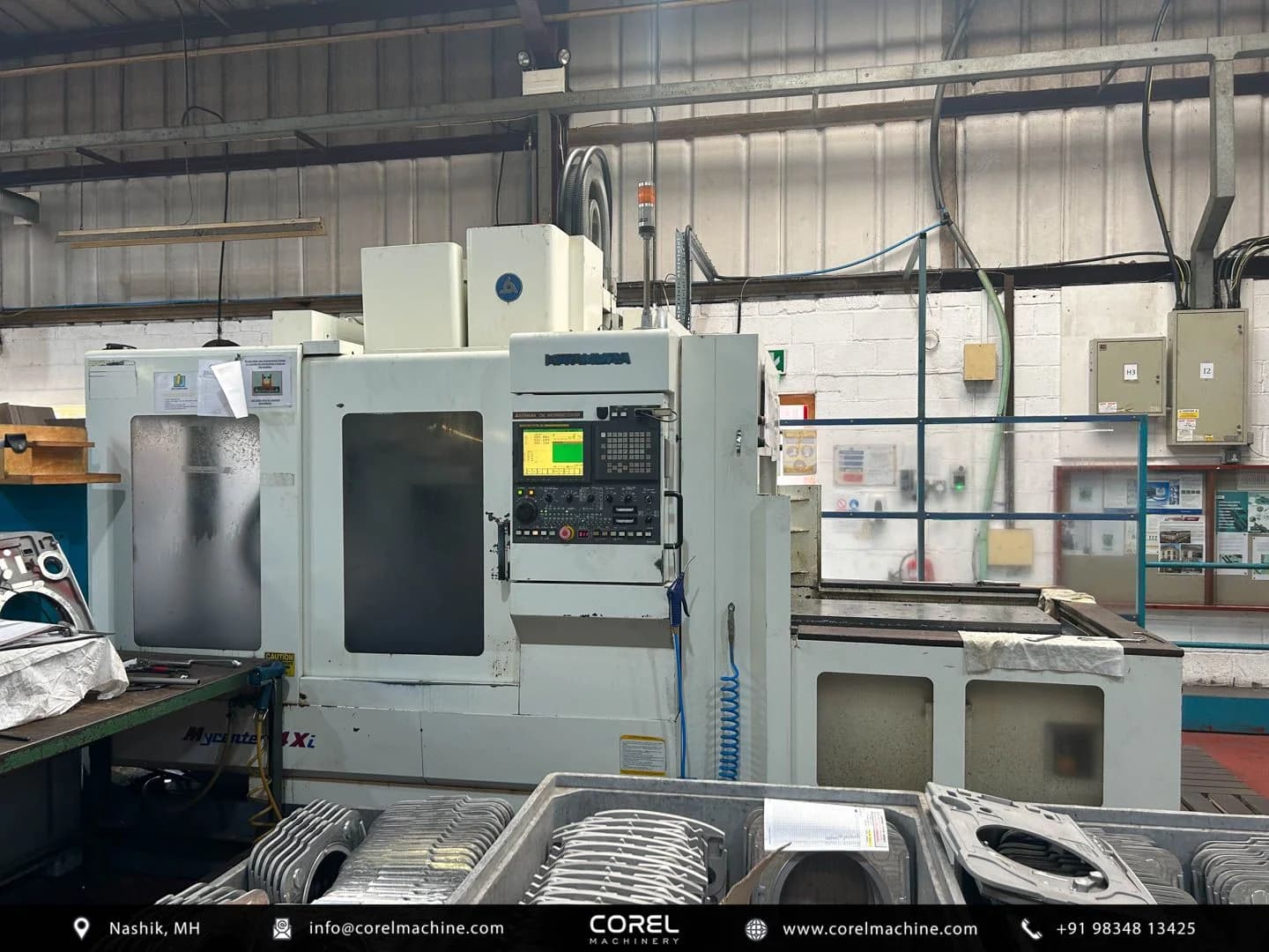 Used KITAMURA MYCENTER 4Xi TWIN PALLET VMC — Vertical Machining Centers