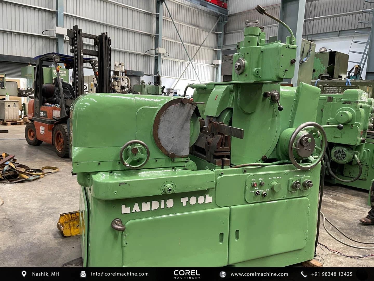 Used LANDIS 20 x 6 CENTERLESS GRINDER — Cylindrical Grinders