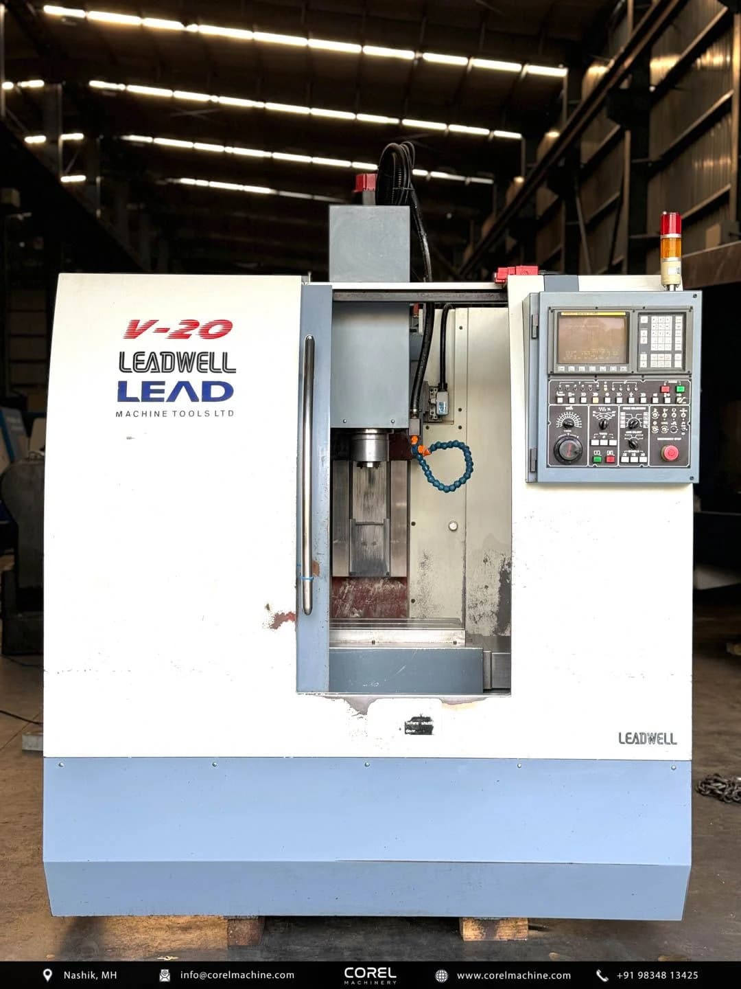 Used LEADWELL V20 VMC — Vertical Machining Centers