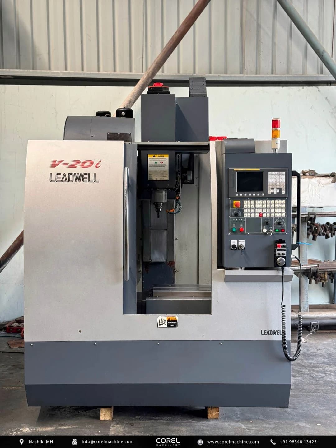 Used LEADWELL V20i VMC — Vertical Machining Centers