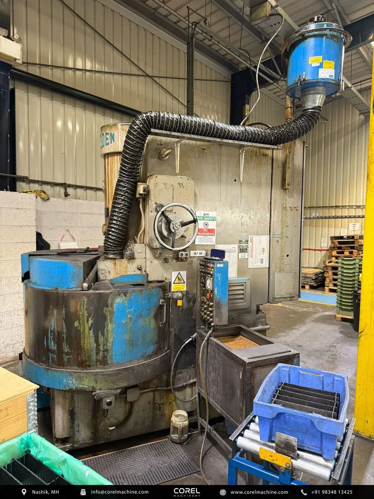 Used LUMSDEN 91ML 36" ROTARY GRINDER — Surface Grinders