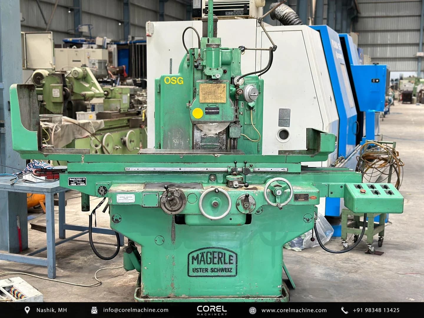 Used MAGERLE F-10 HYDRAULIC SURFACE GRINDER — Surface Grinders