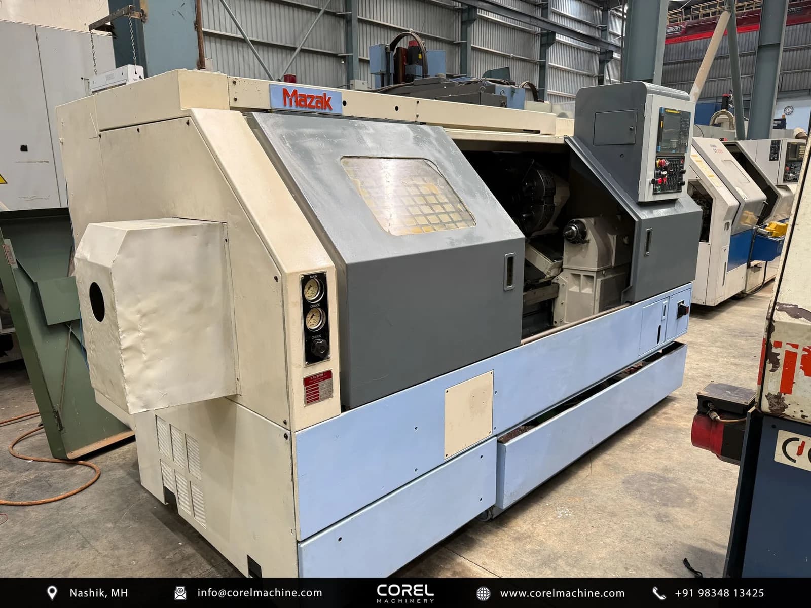 Used MAZAK QT28N CNC LATHE — CNC Turning Centers