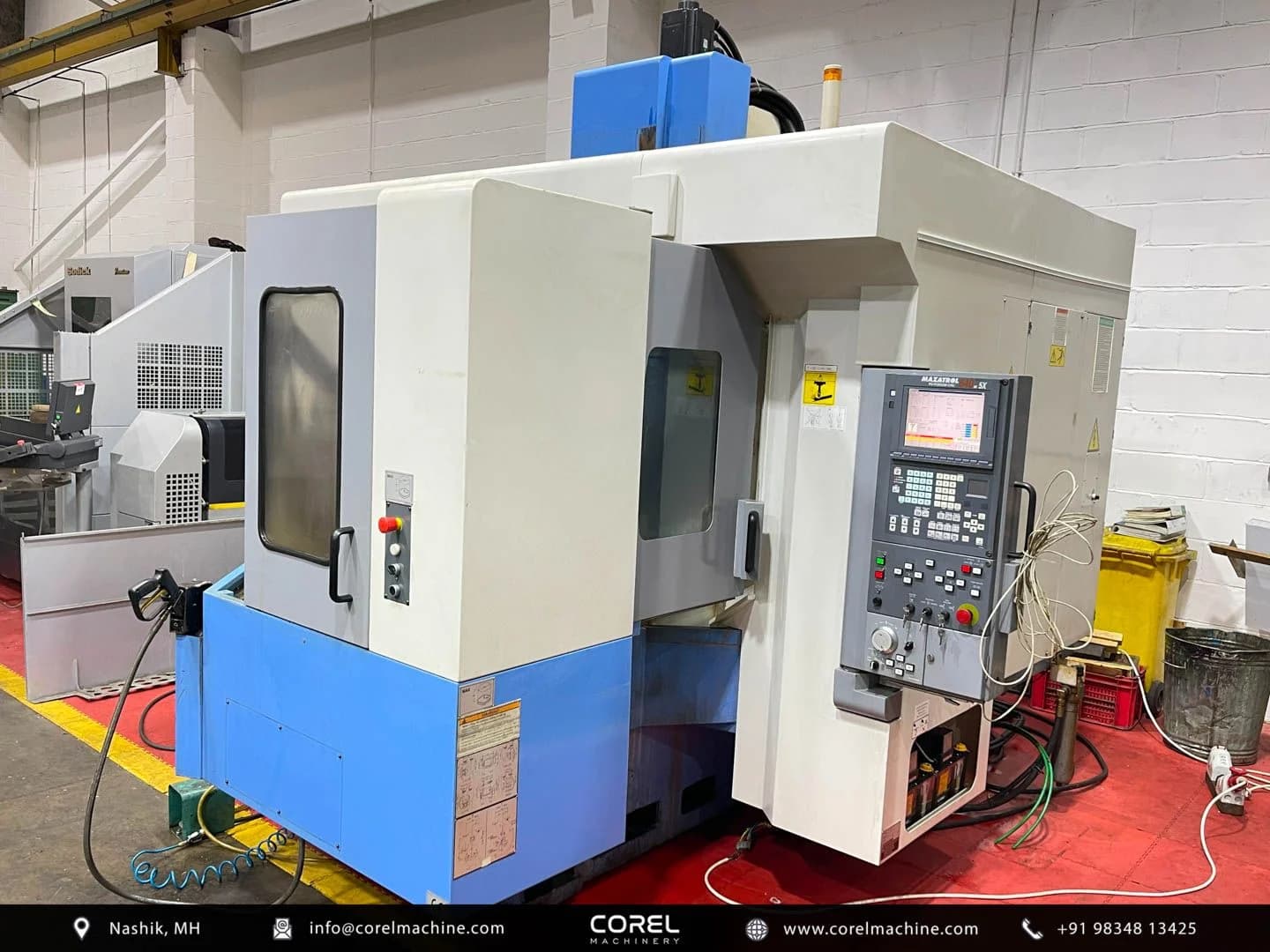 Used MAZAK VARIAXIS 500-5X 5 AXIS TWIN PALLET VMC — Vertical Machining Centers