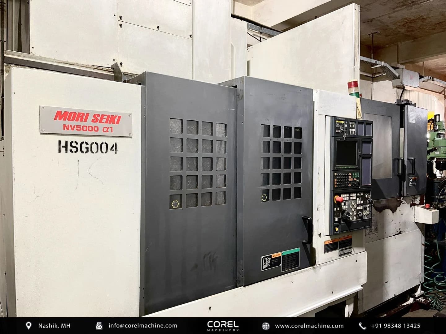 Used MORI SEIKI NV-5000 TWIN PALLET VMC — Vertical Machining Centers