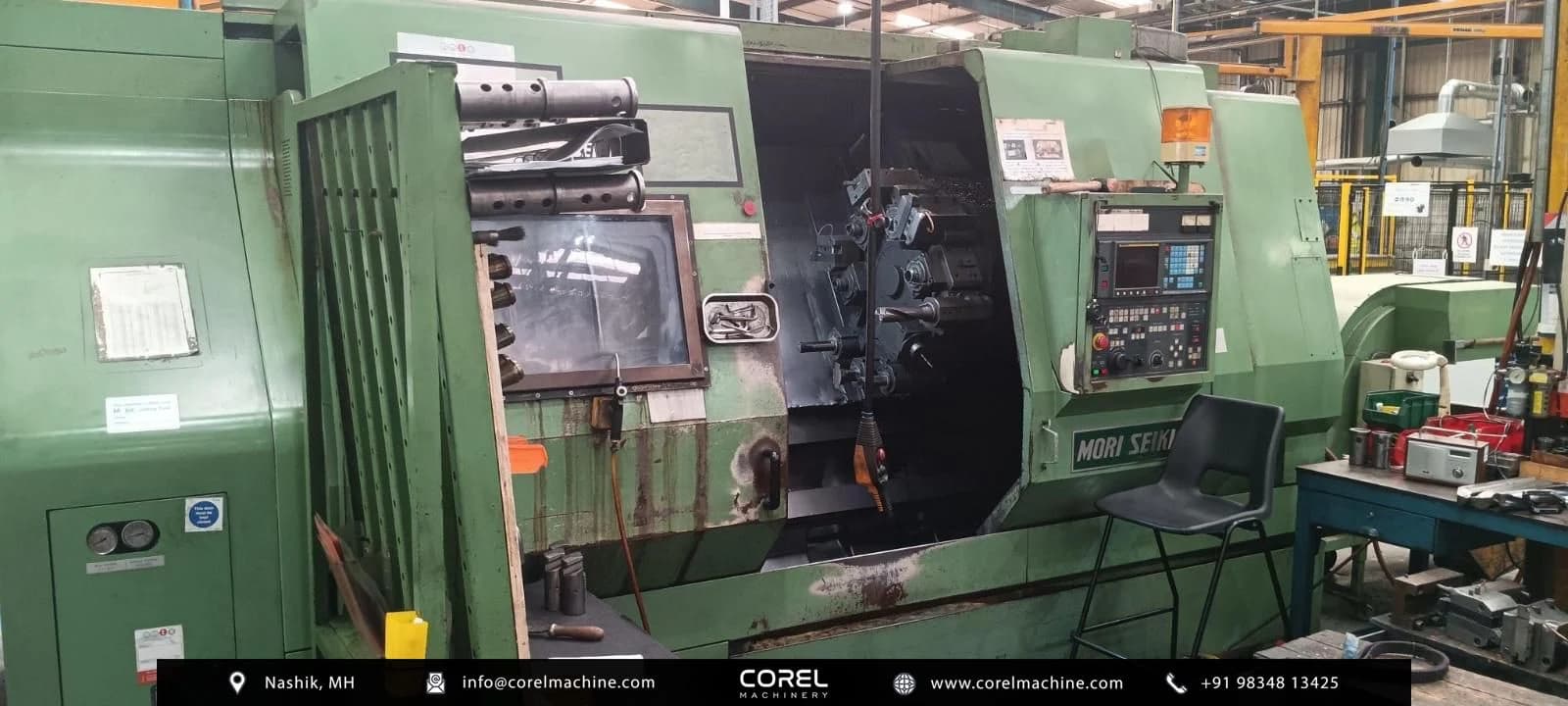 Used MORI SEIKI SL-45 MC CNC TURN MILL — CNC Turning Centers