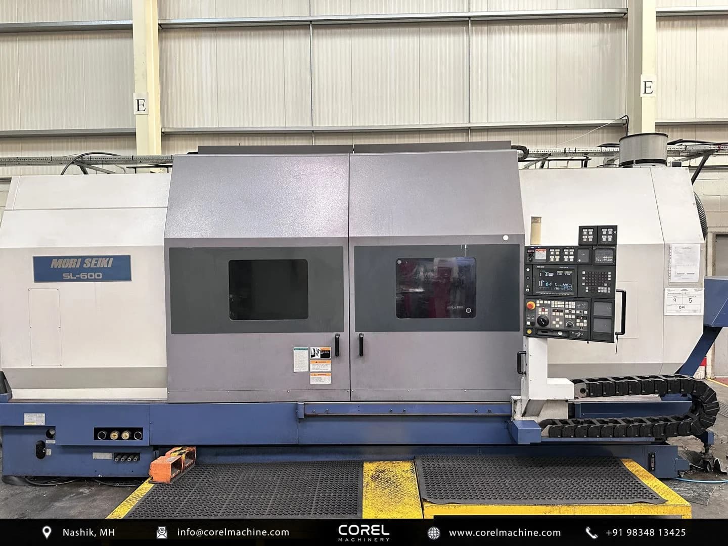 Used MORI SEIKI SL-600B/2000 CNC LATHE — CNC Turning Centers