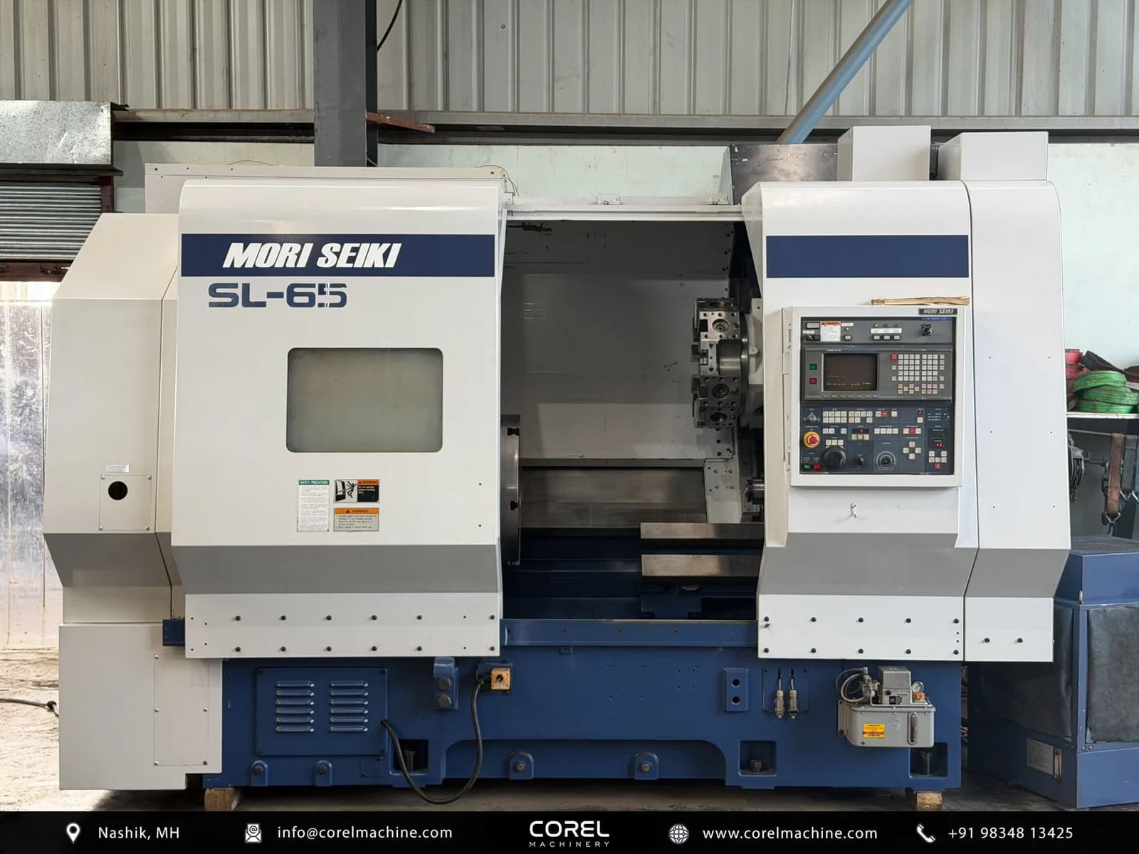 Used MORI SEIKI SL-65B CNC LATHE — CNC Turning Centers