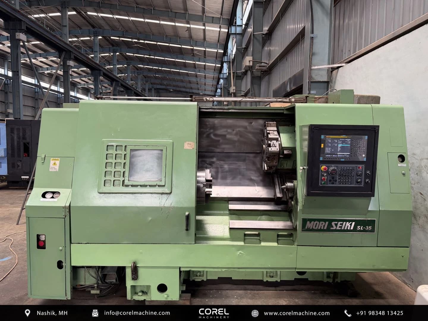 Used MORI SEIKI SL35 CNC LATHE — CNC Turning Centers