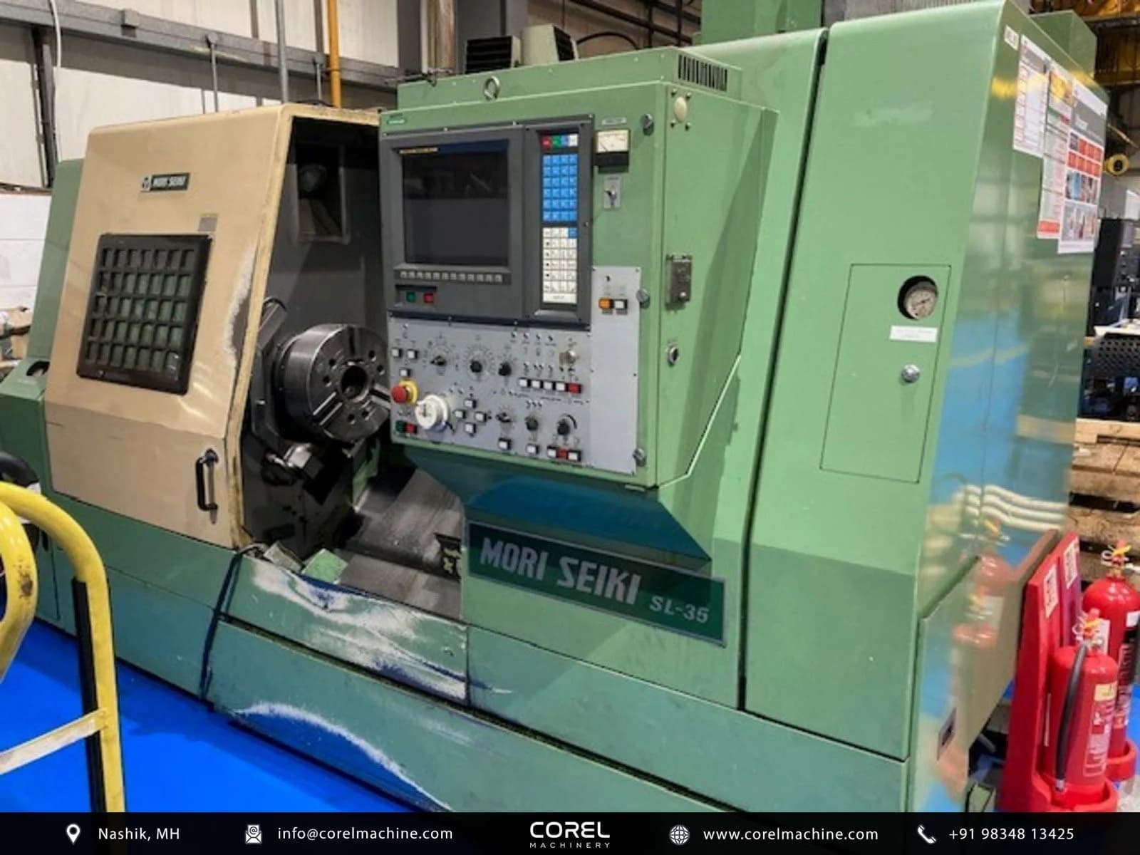 Used MORI SEIKI SL35B CNC LATHE — CNC Turning Centers